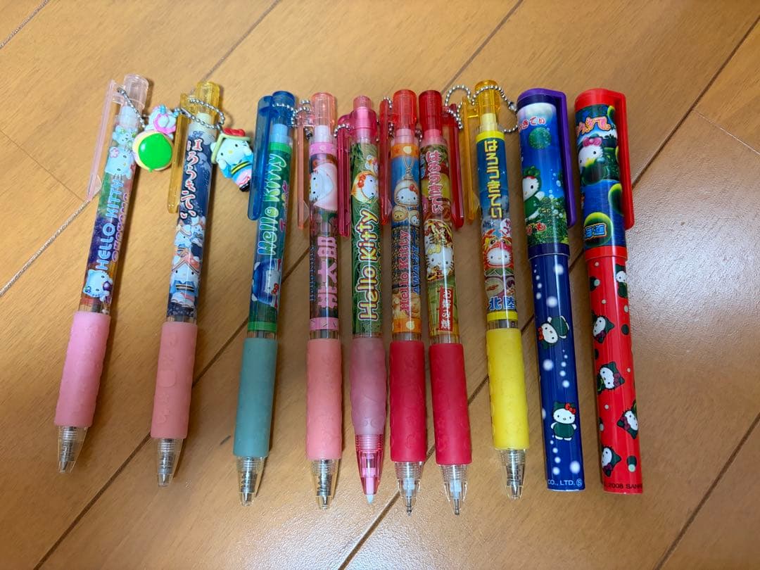 ご当地キティ　ボールペン 10本　まとめ売り　ハローキティ