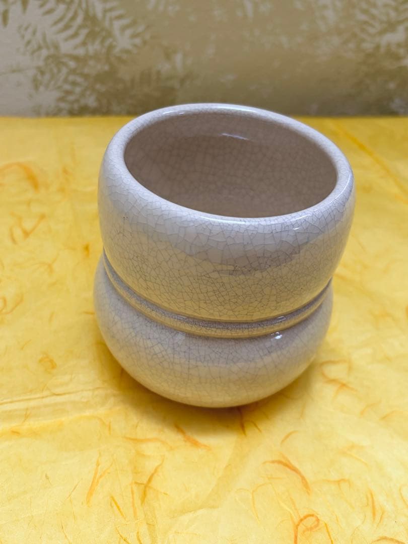 茶道具 瓢形火入 桂窯 香炉釉 檜垣良多 造 共箱 陶歴栞付 京焼 未使用品