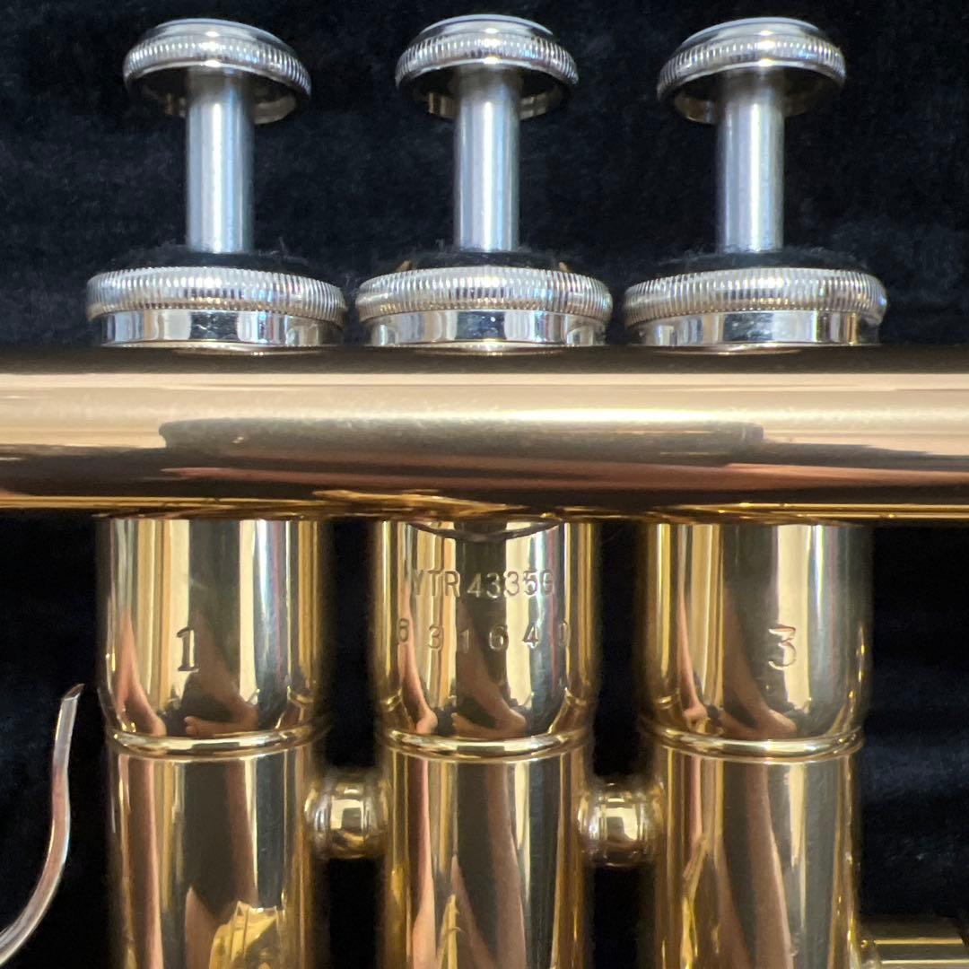 <値段下げ>美品[YAMAHA] YTR-4335G ハードケース付き