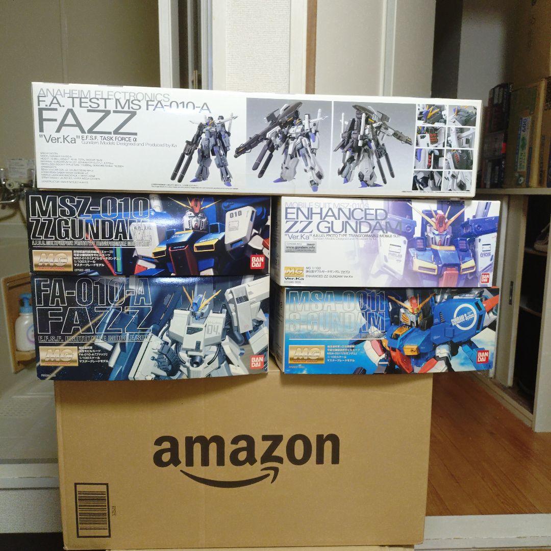 MG ダブルゼータガンダムやファッツなど5点セット