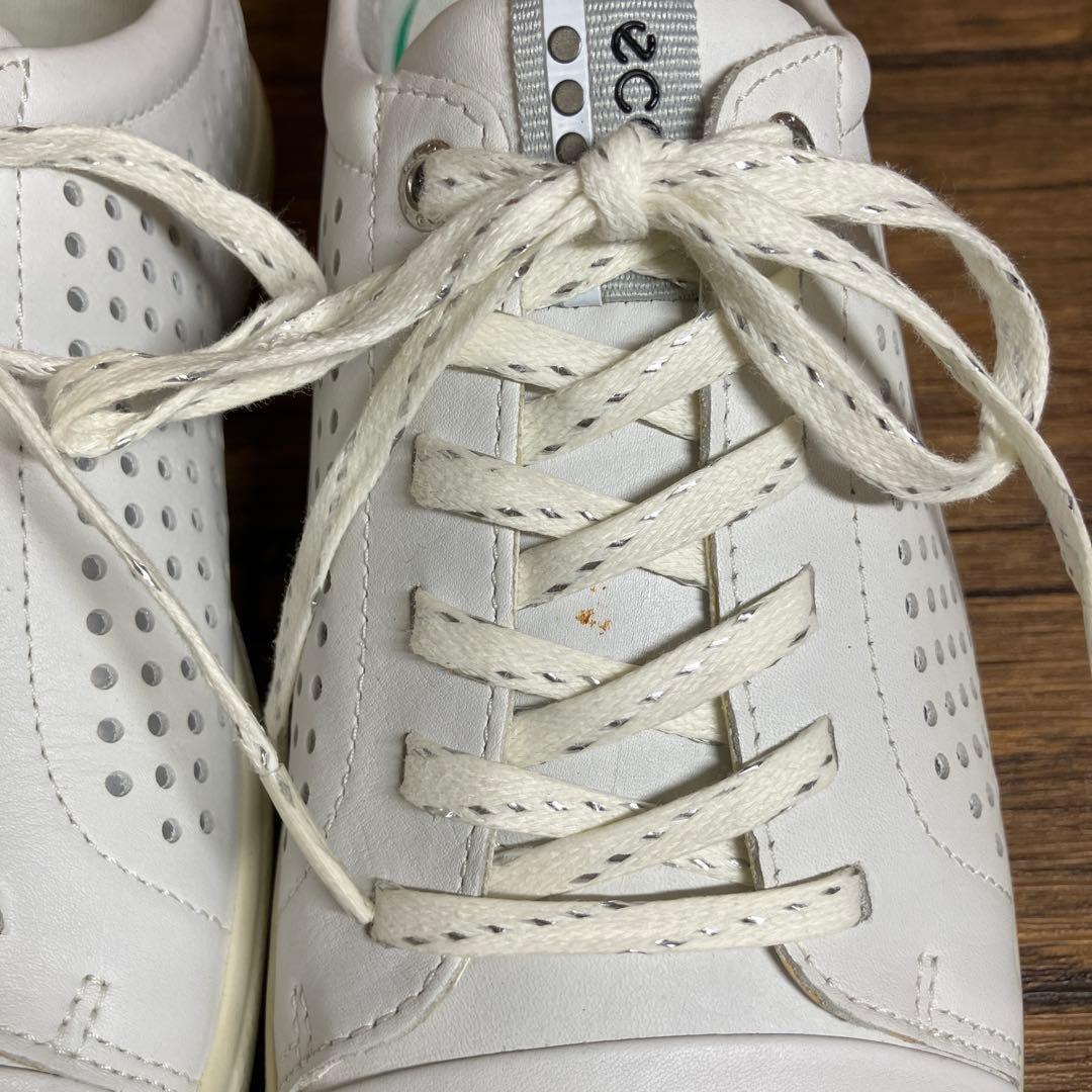 （K25836）ecco エコー ゴルフシューズ EU39（約24㎝）