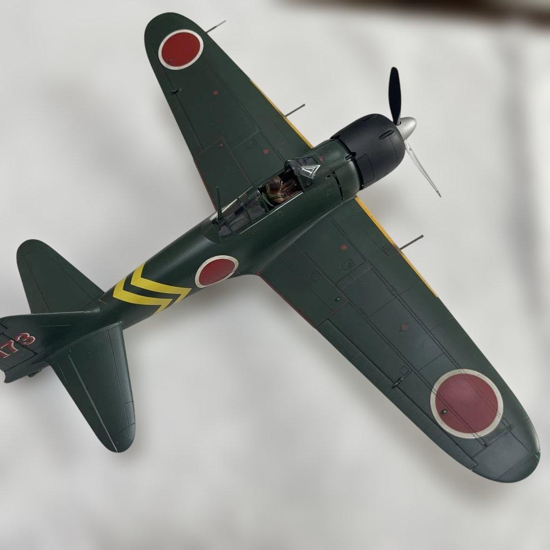 TAMIYA 1/48 MITSUBISHI 零戦　マスターワーク