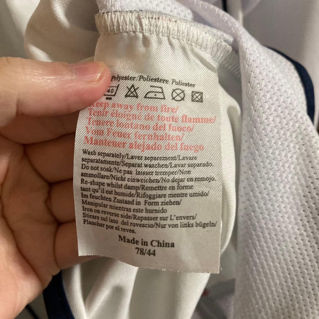 イングランド代表　2002年　長袖　ベッカム　日韓ワールドカップ　ユニフォーム