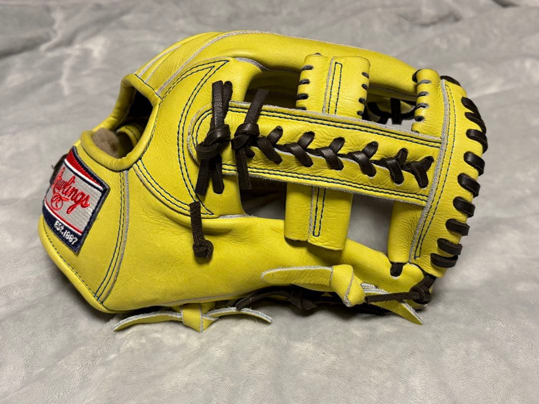 ローリングス 硬式 グローブ 内野手用 GH5HPN62 ジャズイエロー