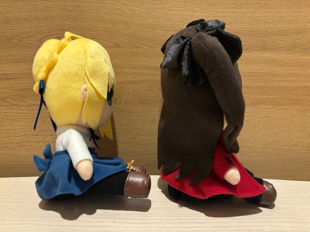 Fate/stay night GIFT ぬいぐるみ　凛＆セイバー