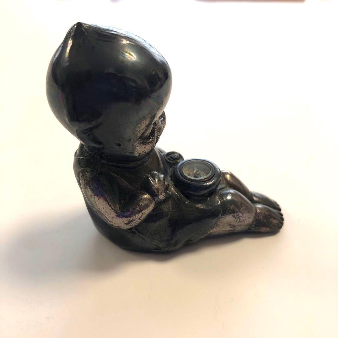 昭和レトロ　アンティーク キューピー人形 方位磁石付き