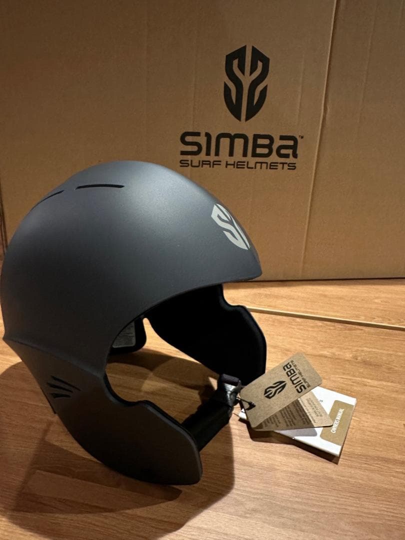 サーフィン・ボディボード Simba surf kite helmet Black - Size S