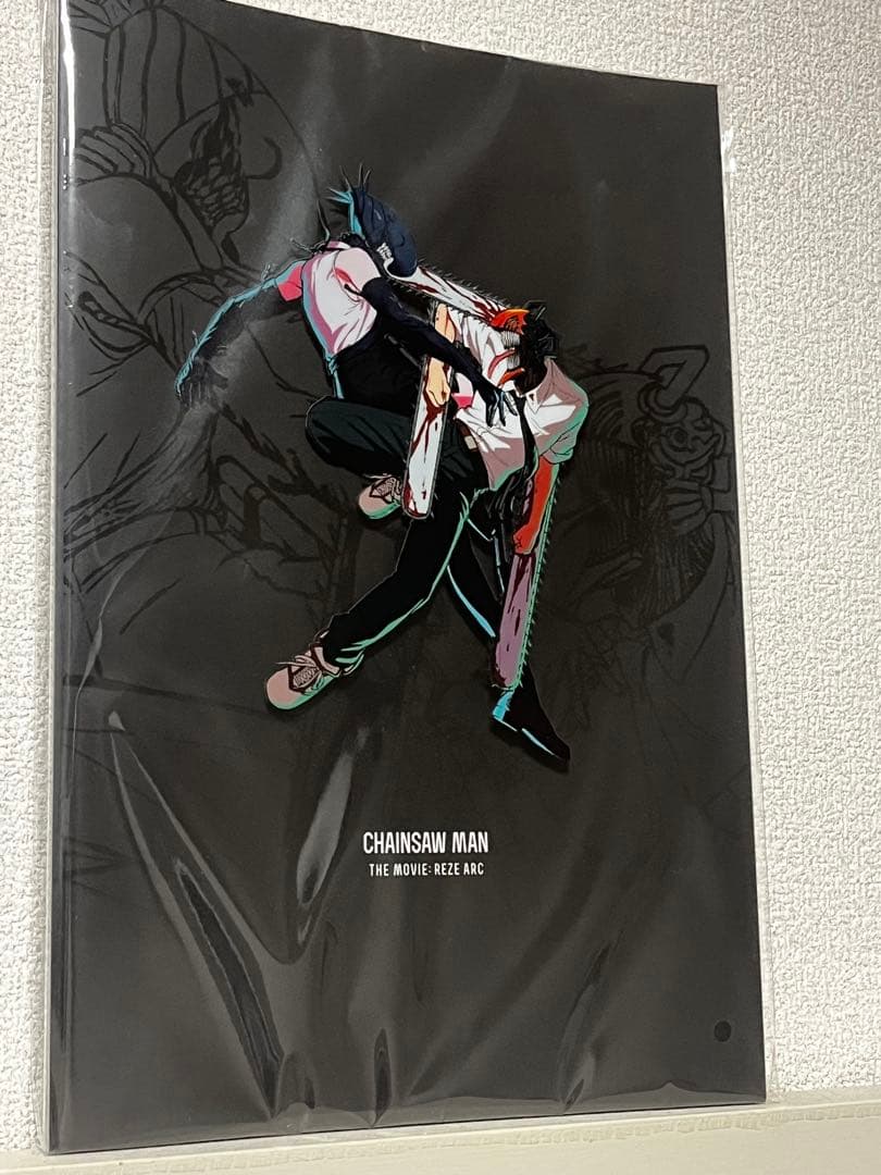 シ*ン様 チェンソーマン レゼ編 ポップコーンバケット 缶バッジ パンフレットセ