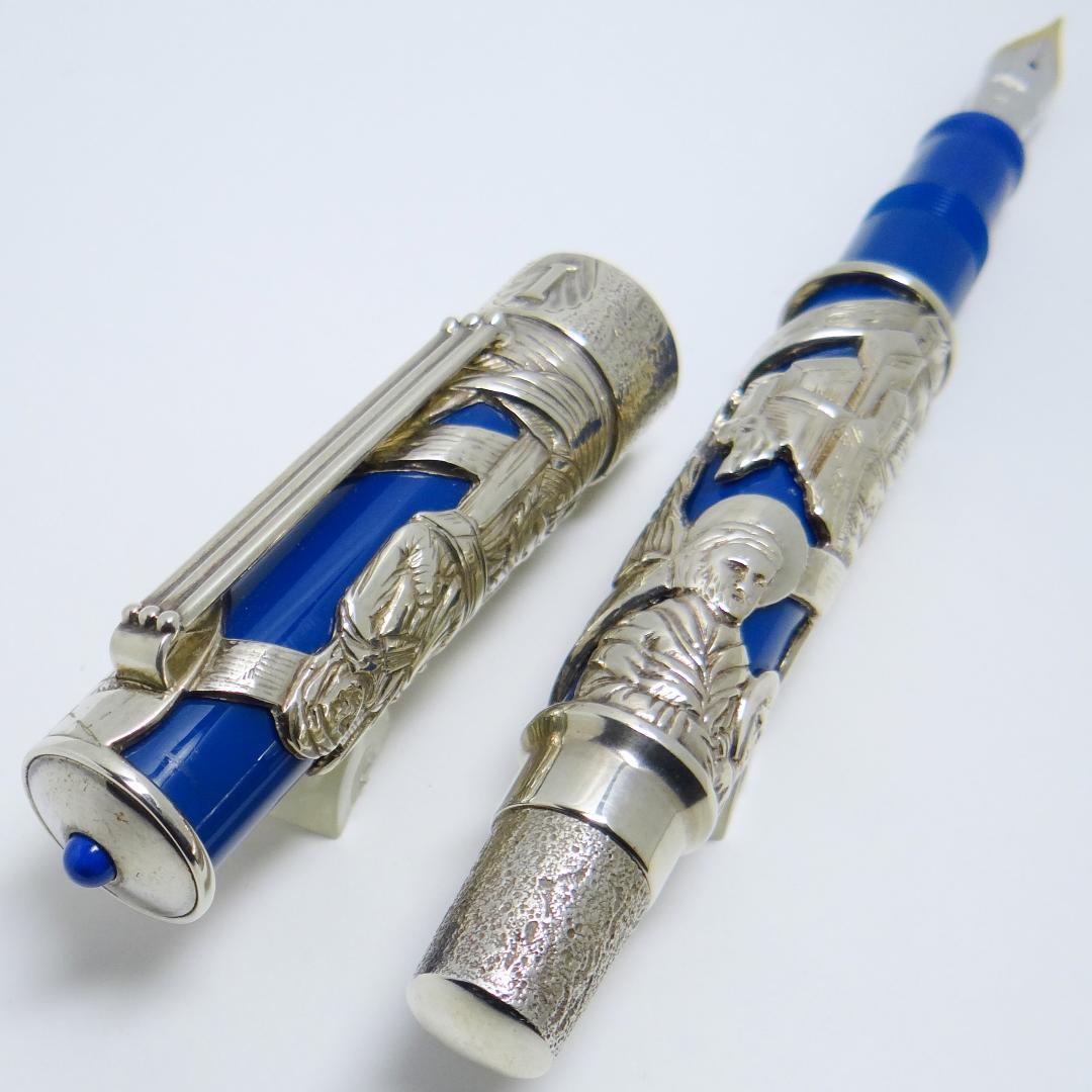 【買得定価35万】OMAS オマス ローマ2000 スターリングシルバー 万年筆