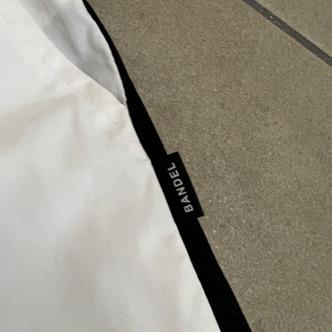 BANDEL GOLF バンデルゴルフ　ハーフパンツ　ズボン　ロゴ　M-L 白黒