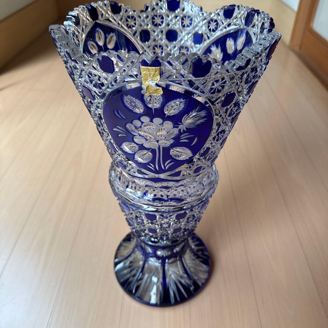 マイセン クリスタル　花瓶