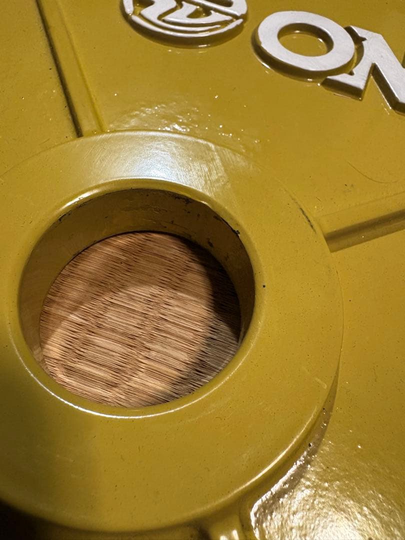 【野隆白】 ONI 15kg プレート②