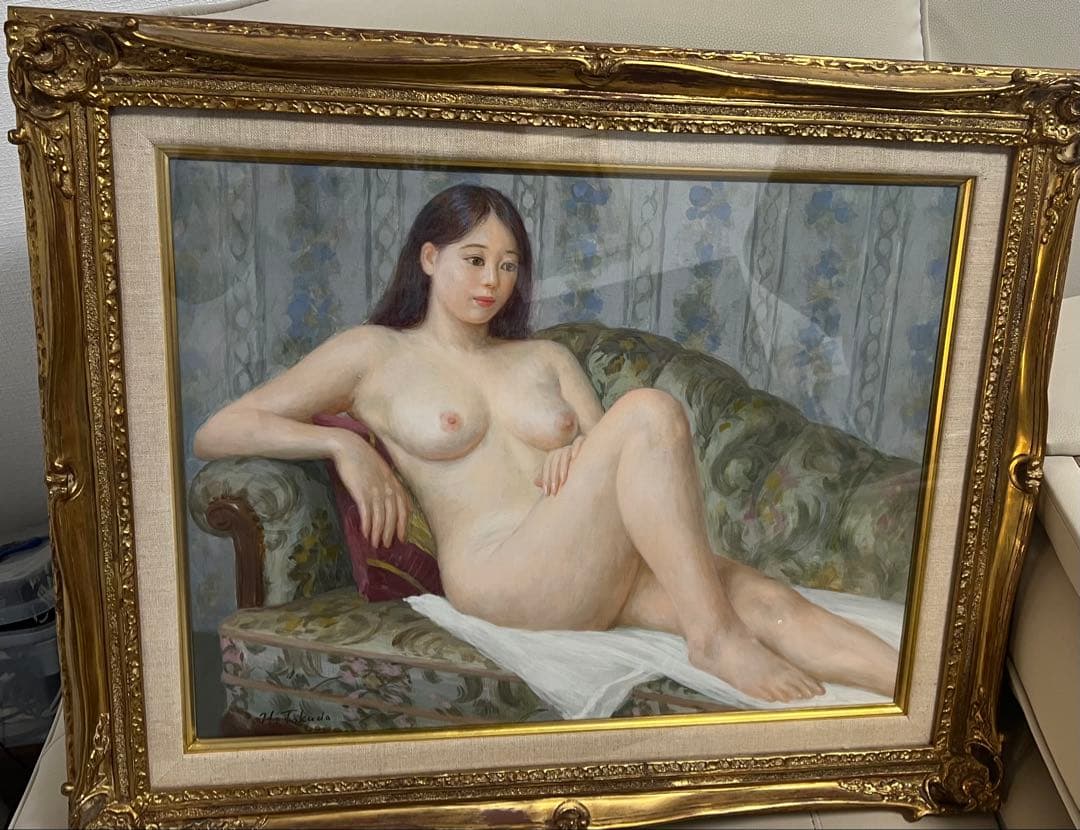 徳田宏行　人物画　女性像