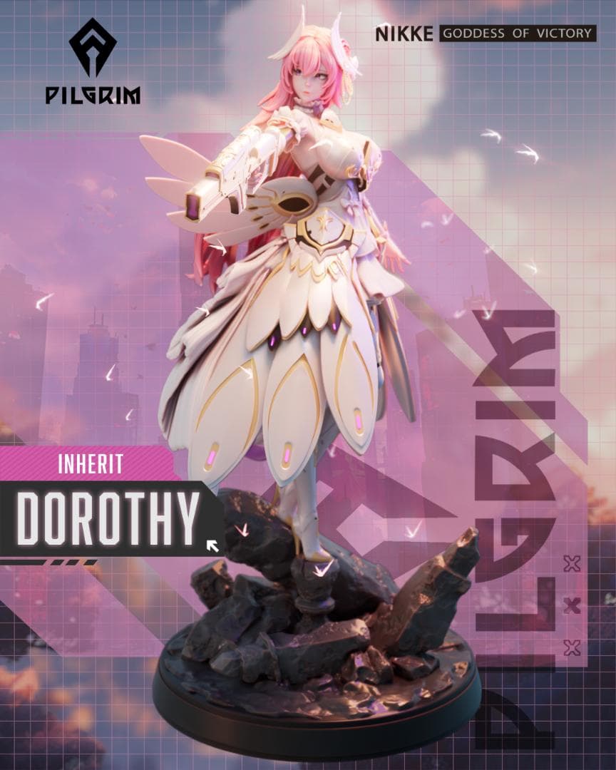 ガレージキット　勝利の女神:NIKKE　ドロシー　1/7 / 未塗装未組立　ニケ