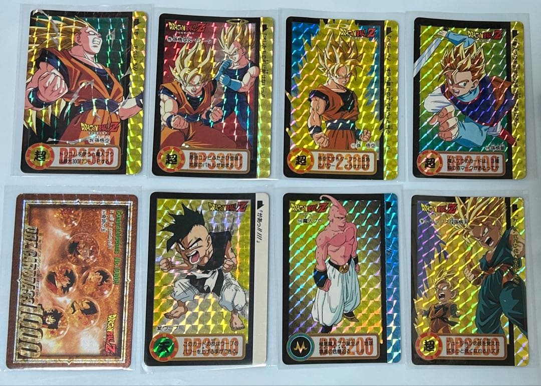 ドラゴンボールカードダス【キラカード8枚＋Cカード24枚コンプ品】BANDAI