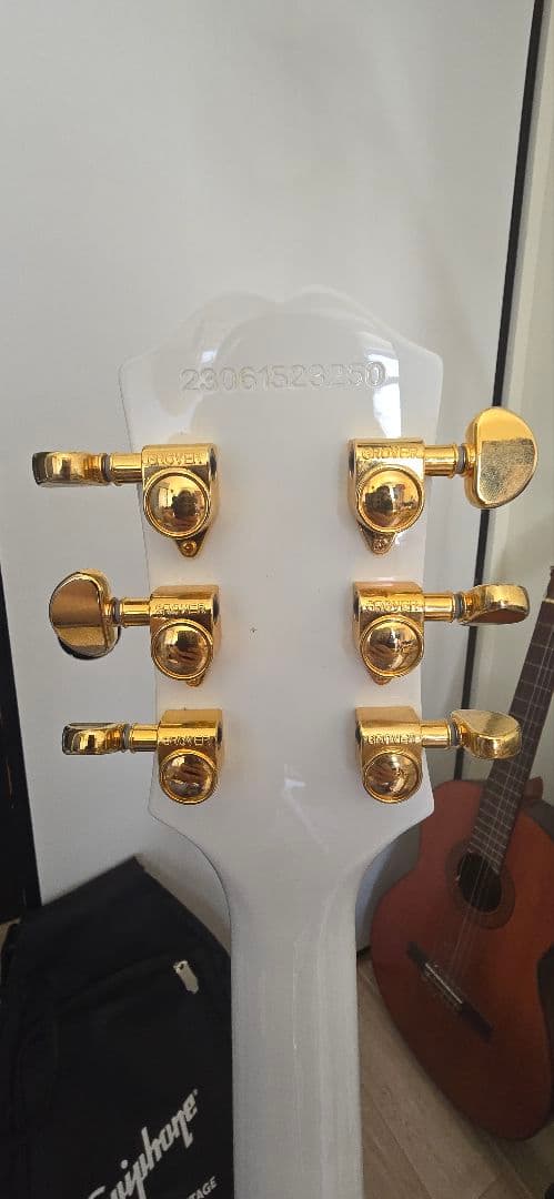 Epiphone Les Paul Custom Lefty ホワイト