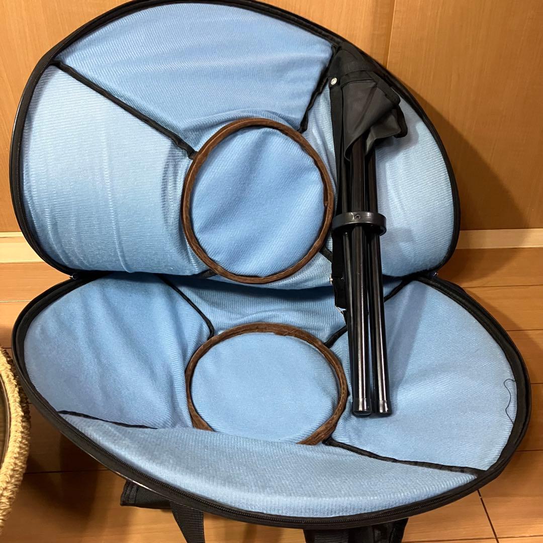 ハンドパン ソフトケース　スタンド付属 民族楽器　9音