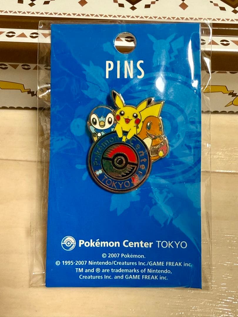 2007 ポケモンセンター トウキョー 東京 ピンズ ピンバッジ