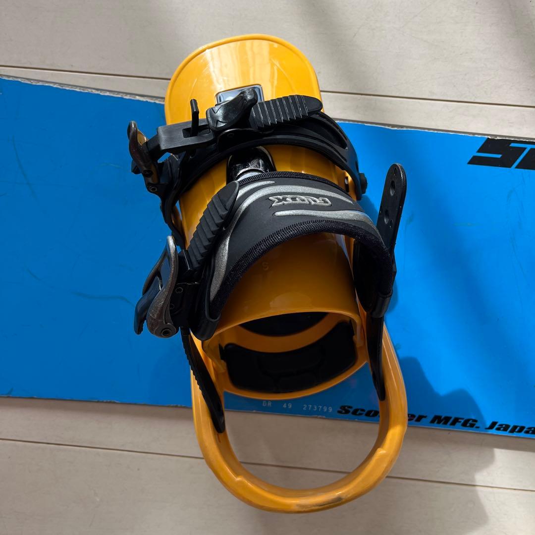 Scooterスノーボードセットfluxビンディング付きスクーター149㎝板