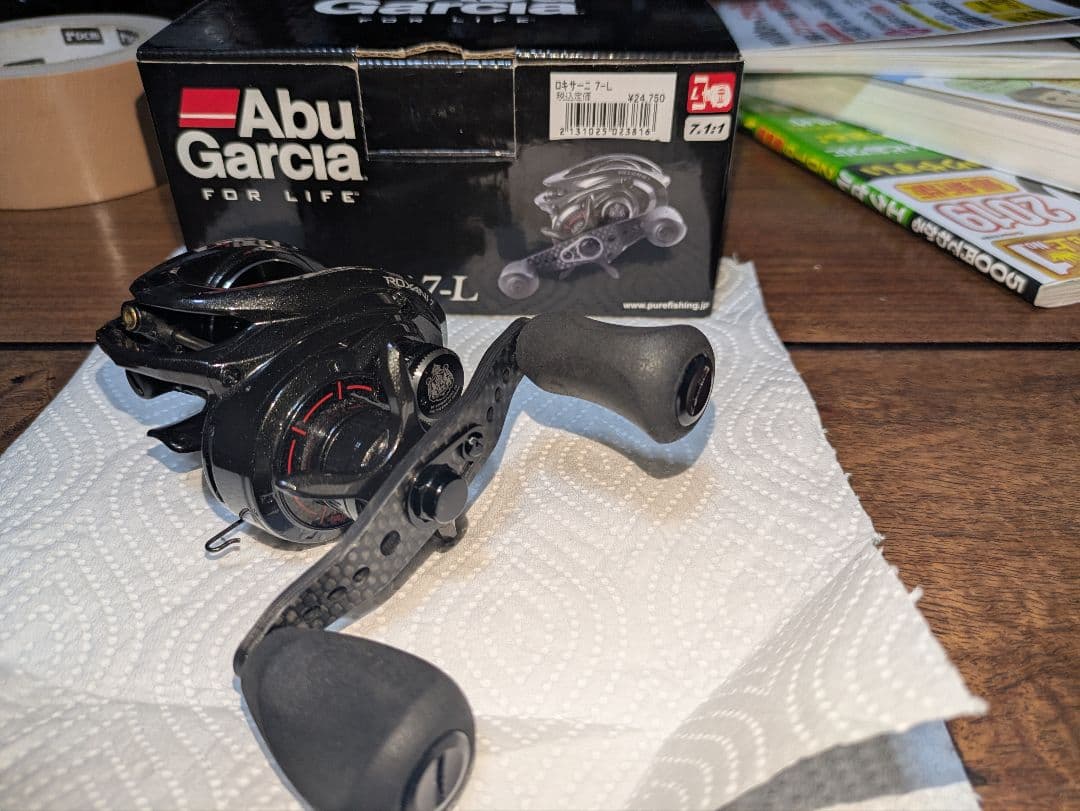 アブガルシア ROXANI 7-L ロキサーニ 7-L　 ハンドルノブ交換品