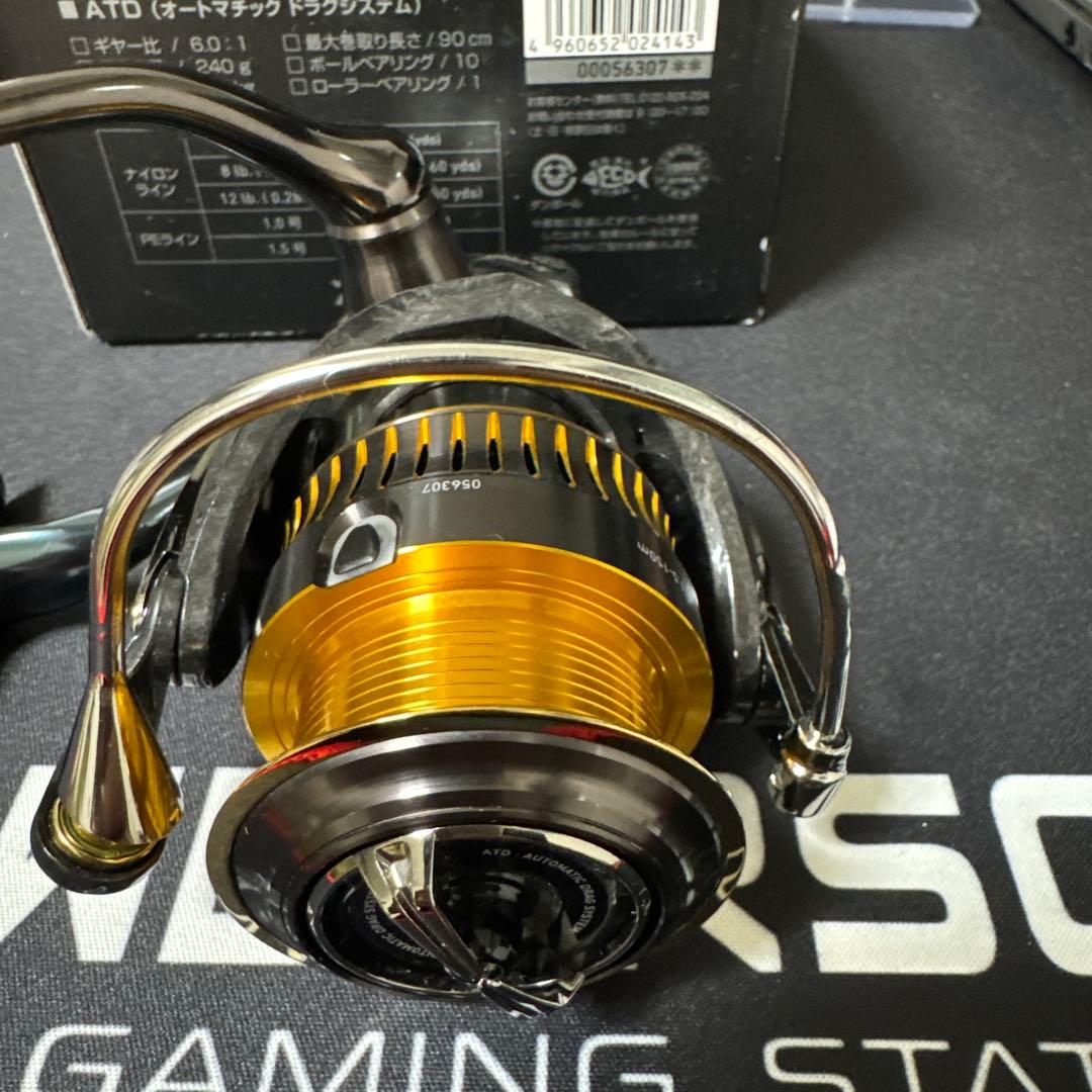 Daiwa 16CERTATE 2510PE-H スピニングリール　おまけPE付