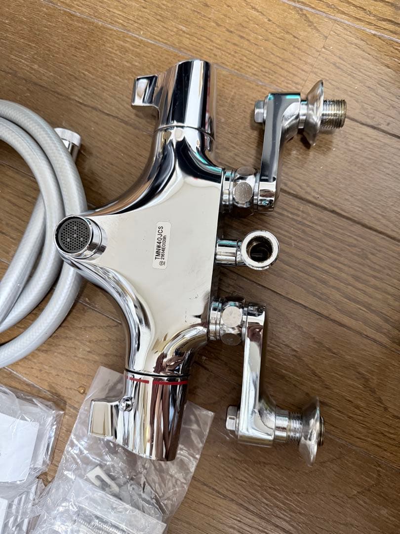 シャワーヘッドセット クロムメッキ tmnw40jcs