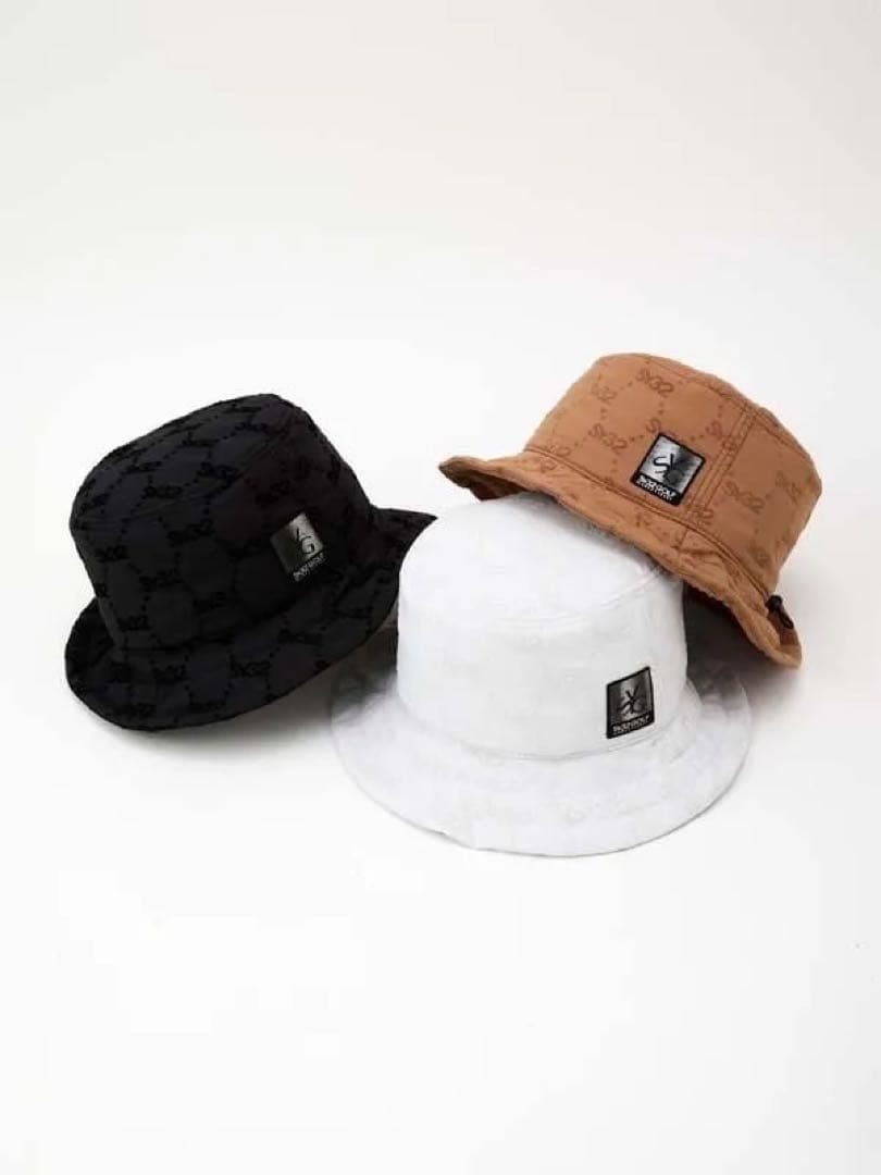 SYG FLOCKY JQ HAT キャメル　ハット