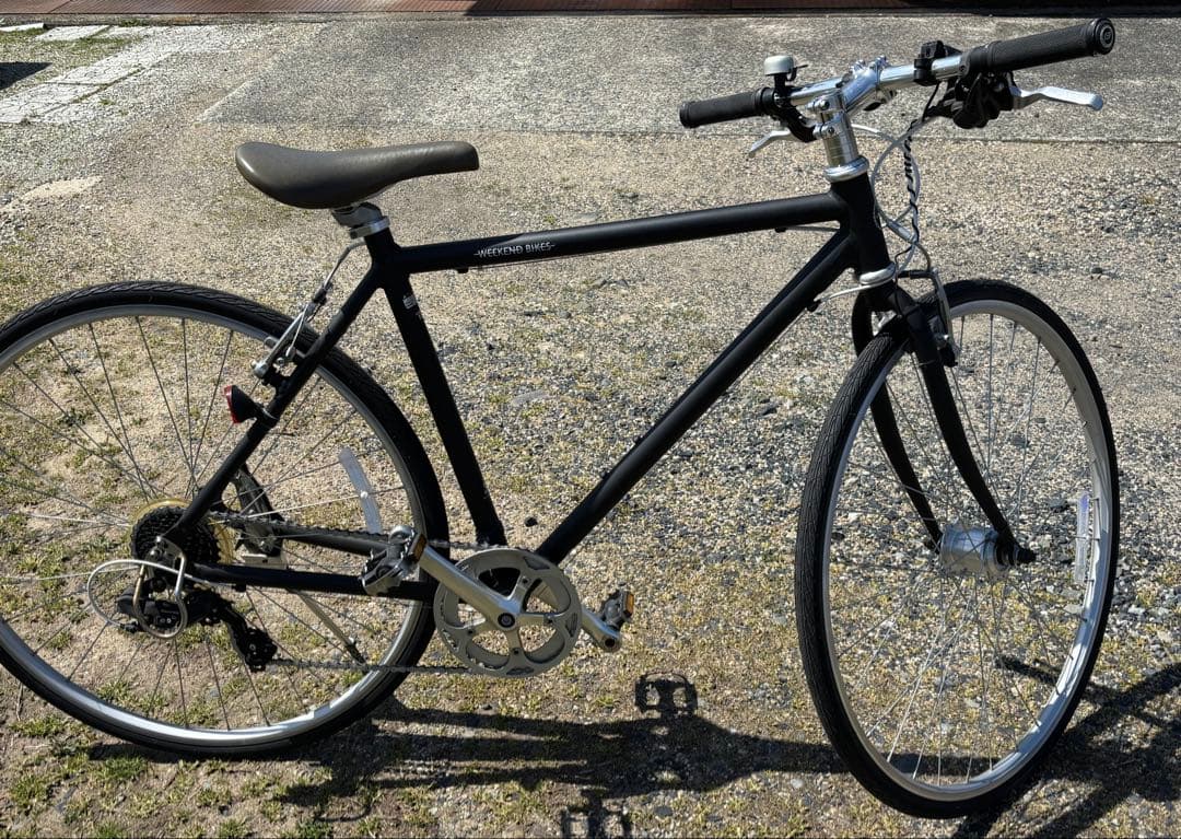 【よ】津山市近辺引渡限定 WEEKEND BIKES 510 黒 700c