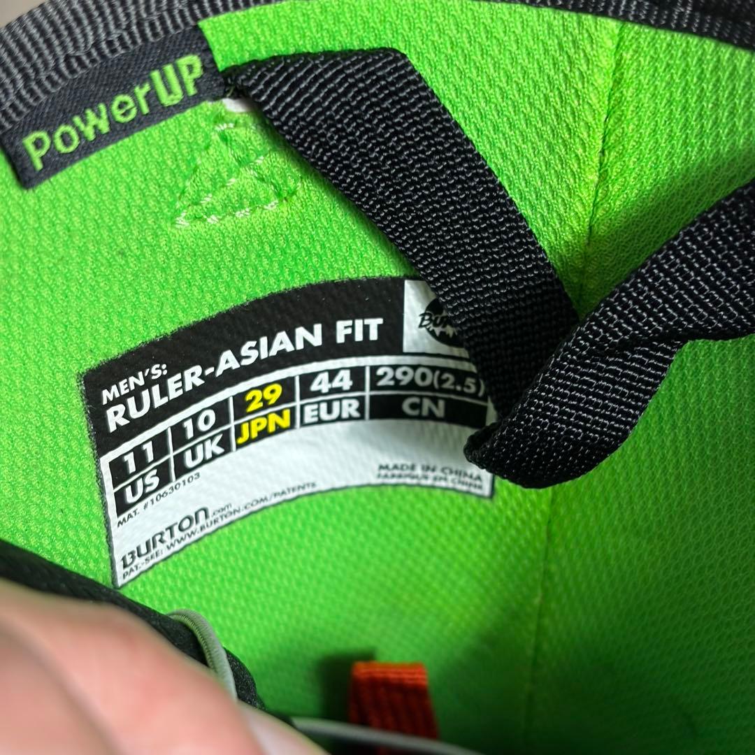 BURTON RULER ASIAN FIT 29cm メンズ ブーツ