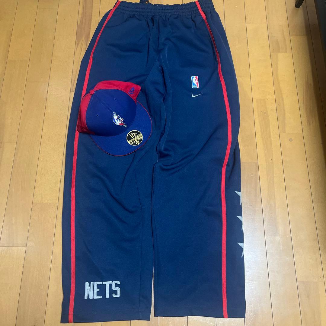 00s Nike Nets ウォームアップウェアセットアップ ※キャップ付