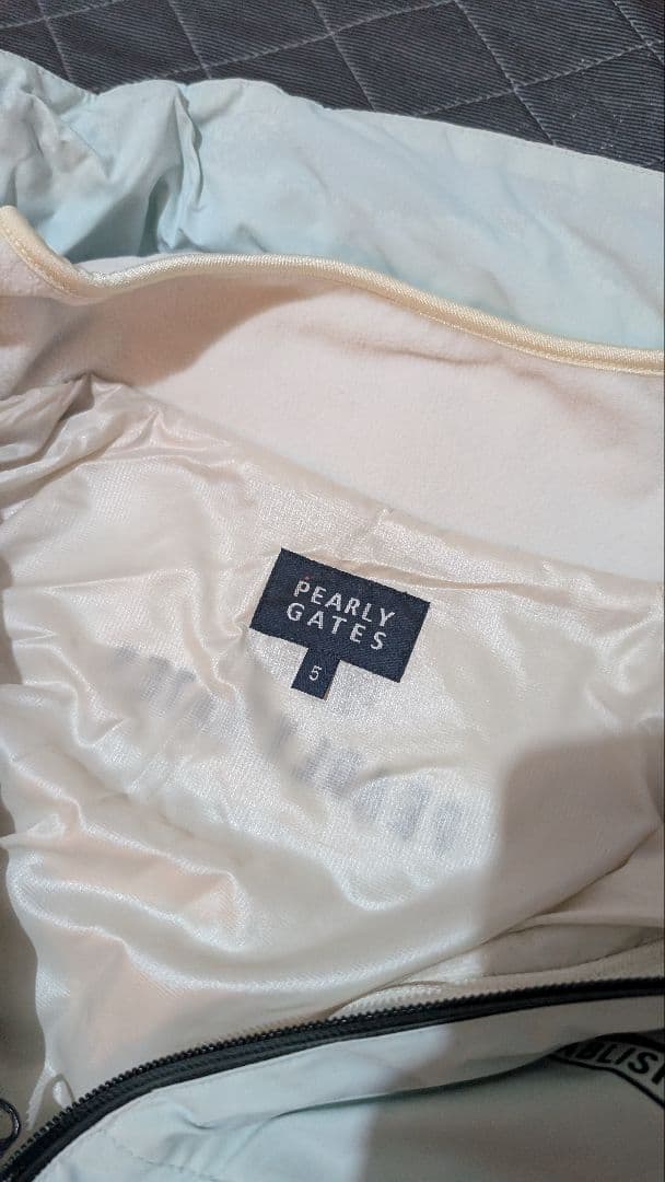 PEARLY GATES フード付インナーフリース、レインジャケット