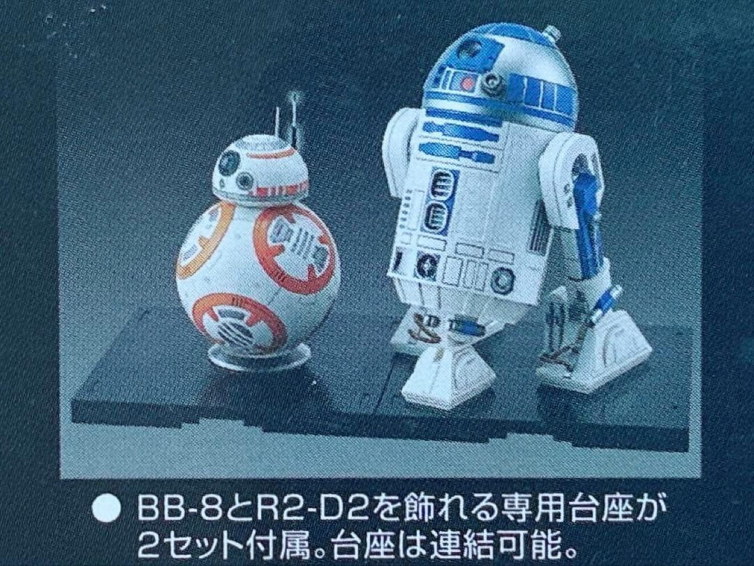 超美品 初版品 赤バンダイ スターウォーズ 1/12 BB8 & R2D2