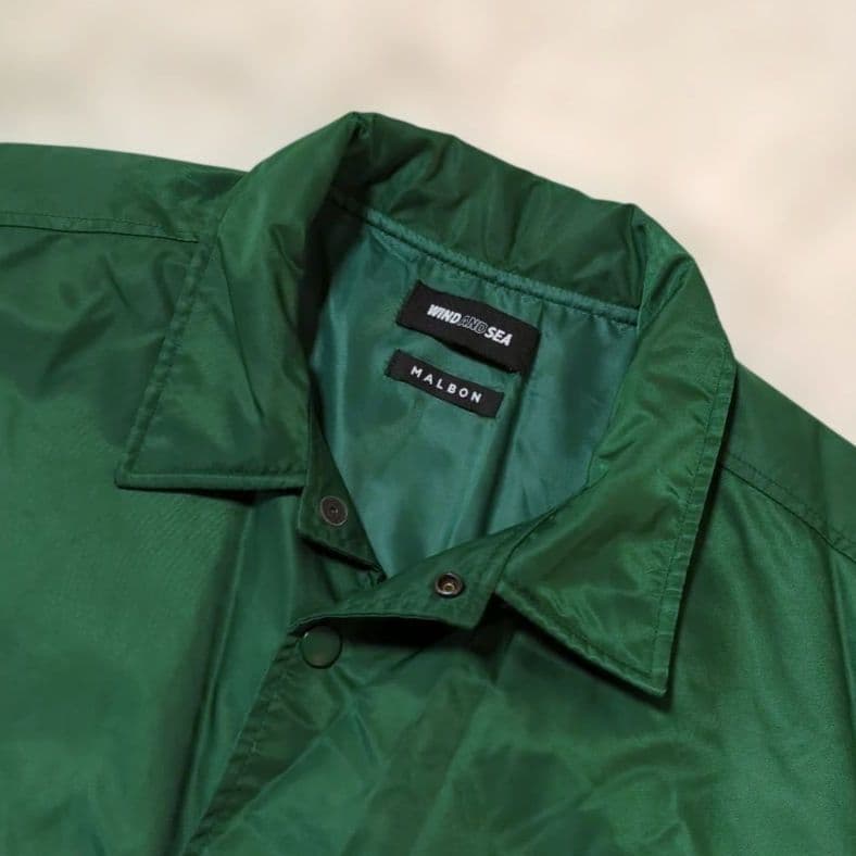 マルボンゴルフ　ウィンダンシー ナイロンジャケット　グリーン ビッグサイズ XL
