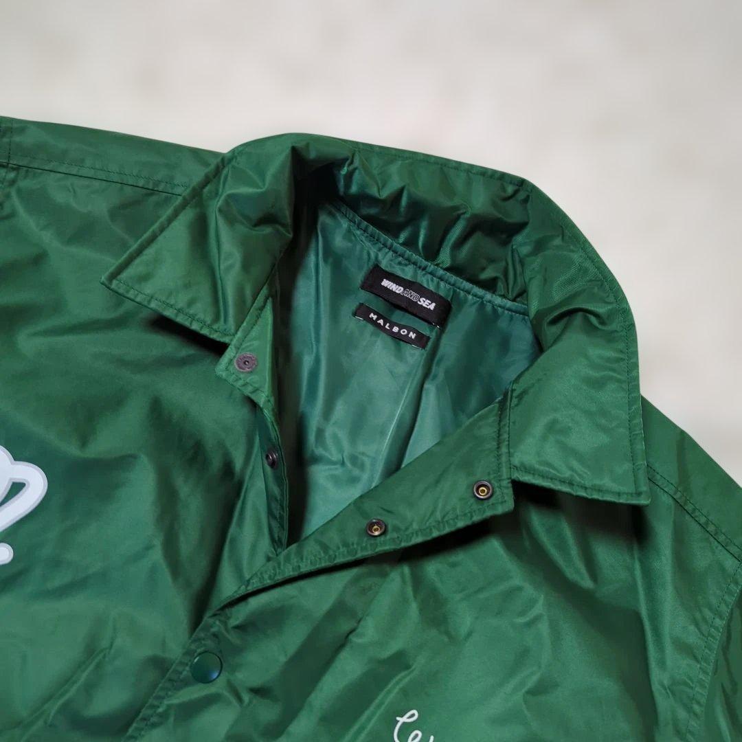 マルボンゴルフ　ウィンダンシー ナイロンジャケット　グリーン ビッグサイズ XL