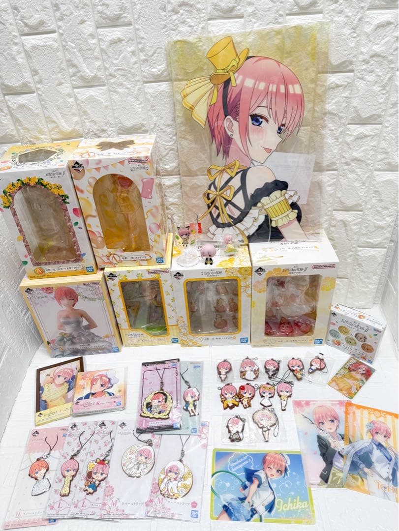 激レア一花推し！必見！五等分の花嫁 中野一花グッズセット(写真3枚全て）