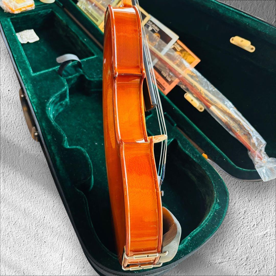 【美品】カルロジョルダーノ4/4 バイオリン本体 4弦 弓、ケース付き