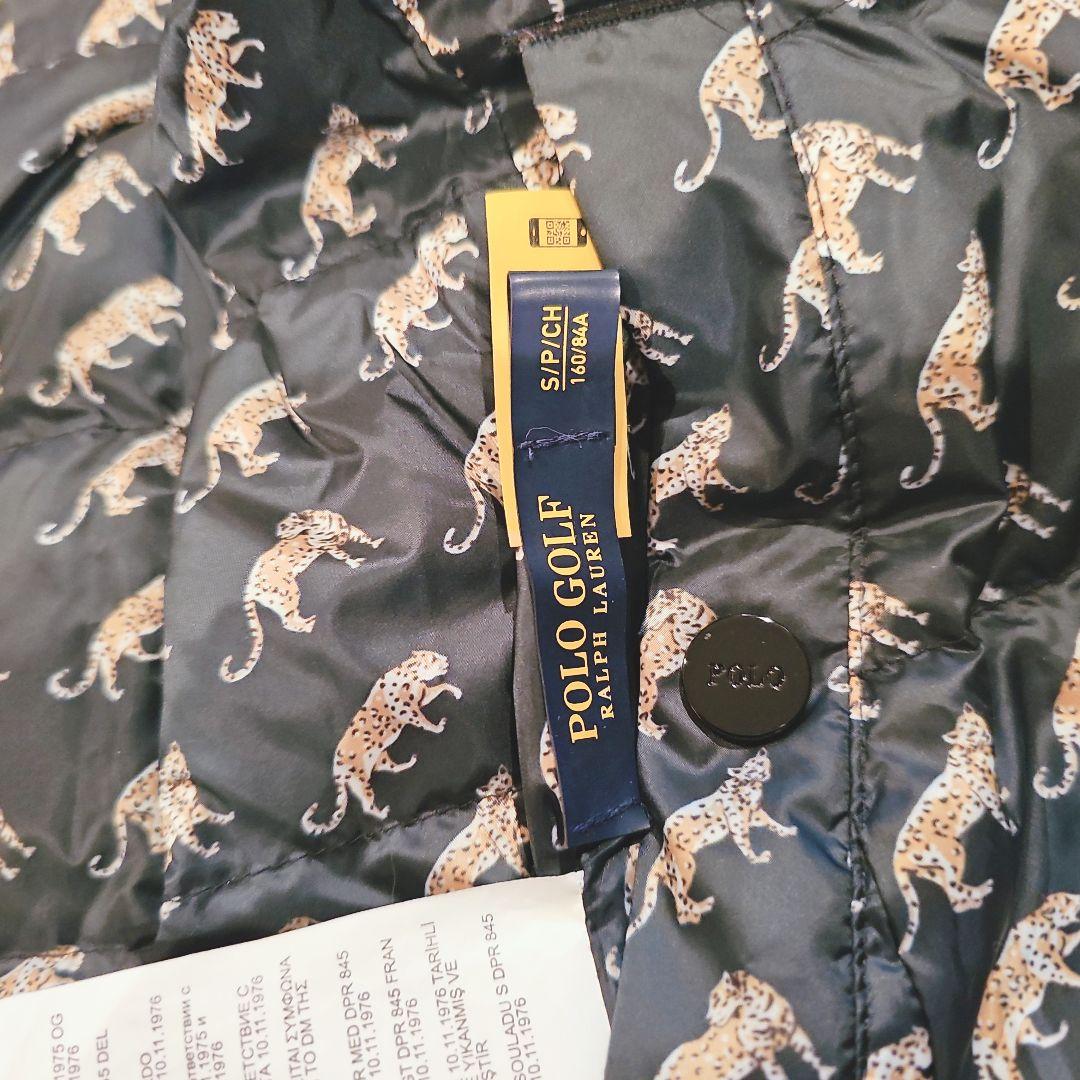 【POLO GOLF by Ralph Lauren】豹柄ベスト リバーシブル