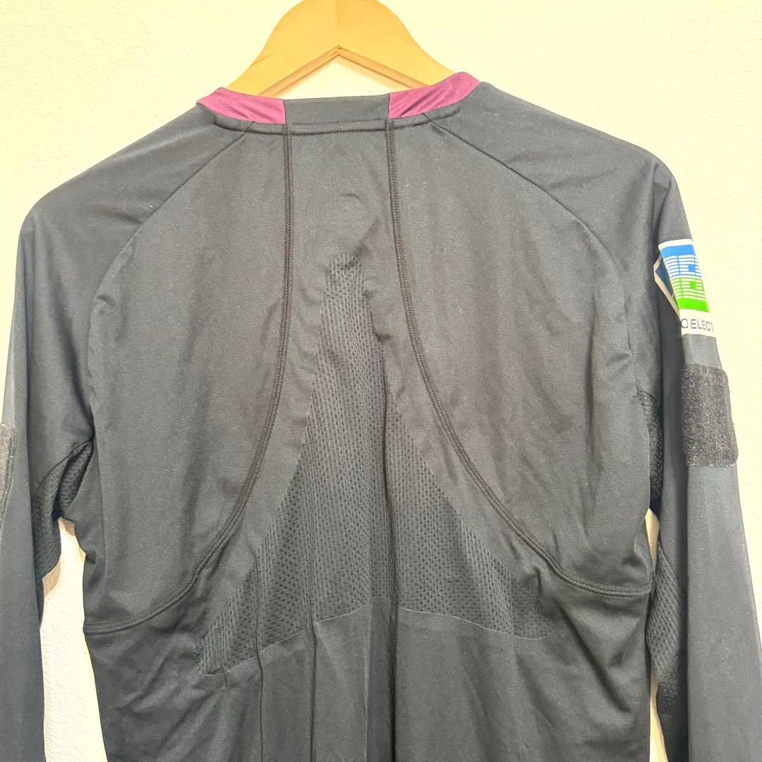 adidas ブラック 長袖シャツ ショーツ セット