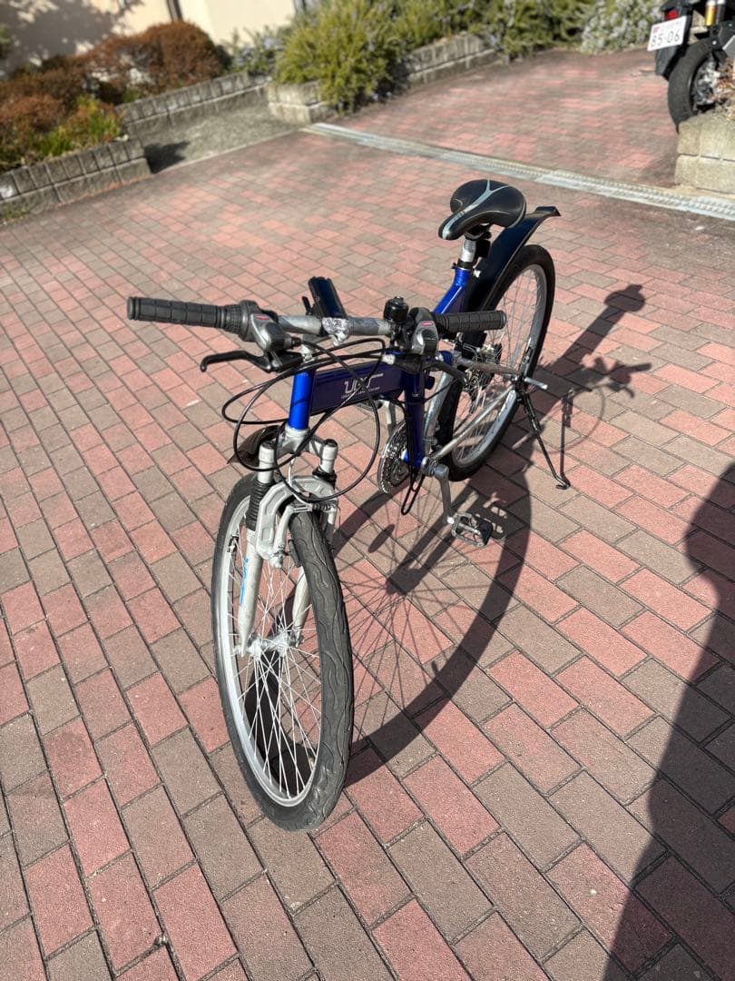 新品タイヤ・フルサス・折り畳みマウンテンバイク(26㌅)お届け出来ます。引取可能