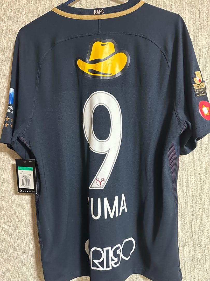 直筆サイン入 鹿島アントラーズ 鈴木優磨ユニフォーム 未使用タグ付き サイズXL