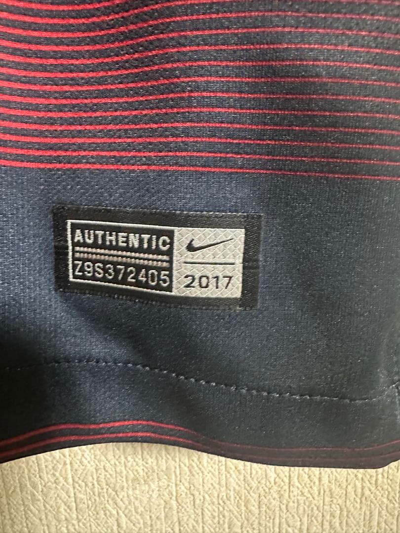 直筆サイン入 鹿島アントラーズ 鈴木優磨ユニフォーム 未使用タグ付き サイズXL