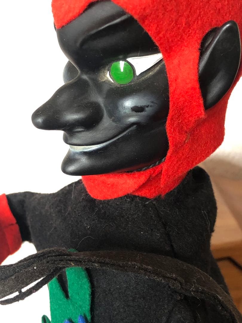 ビンテージ　デビル 悪魔　シュタイフ　パペット　手踊り人形　アンティーク　レトロ