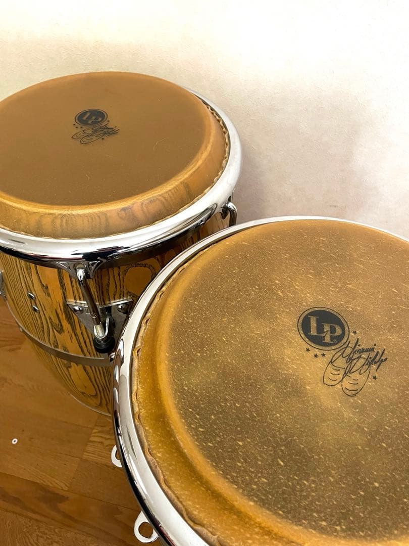 【送料込】LP PALLADIUM コンガ 2台セット ソフトケース付