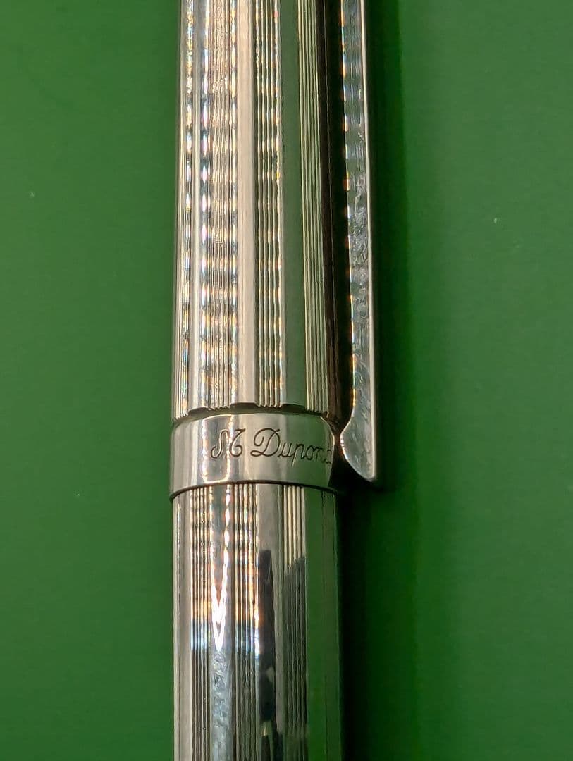 【新品・未使用】S.T.Dupont キャップ式 ボールペン 箱付　レア