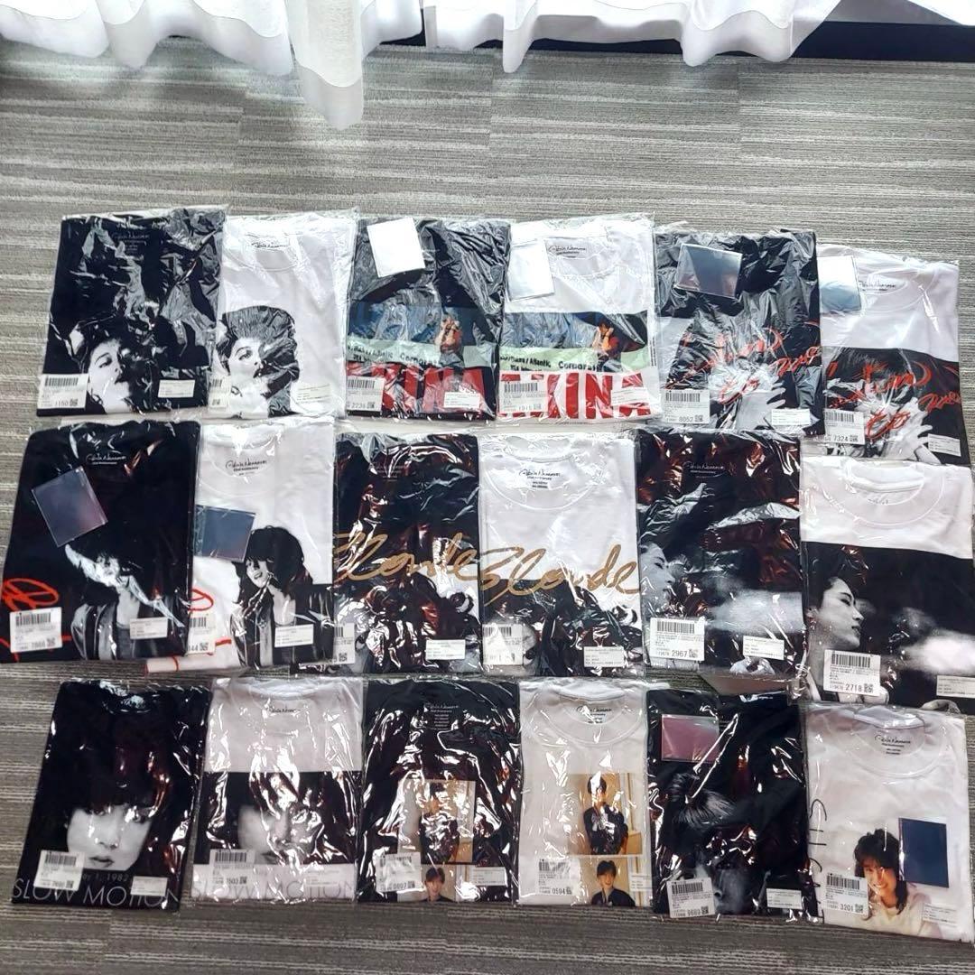 中森明菜　Tシャツ　ZOZOコラボ　未開封　全18枚コンプリート　全てMサイズ