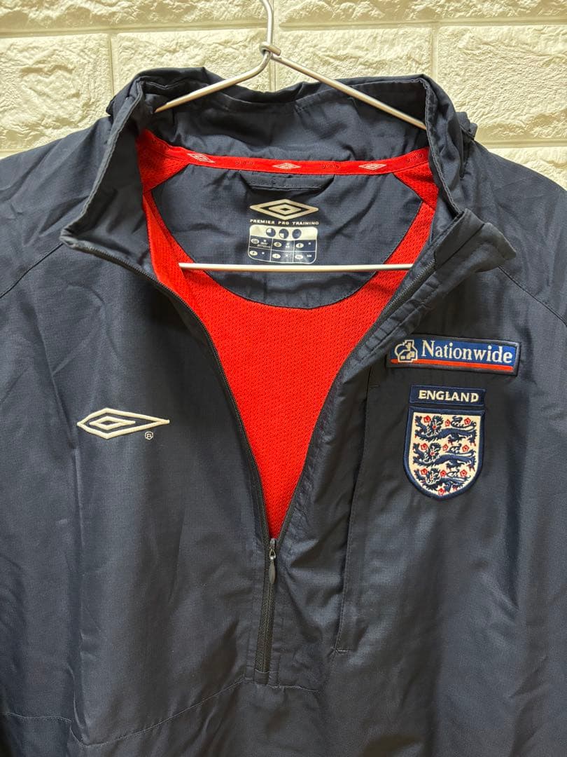 UMBRO　アンブロ　イングランド代表モデル　プルオーバー　アノラック　ベッカム