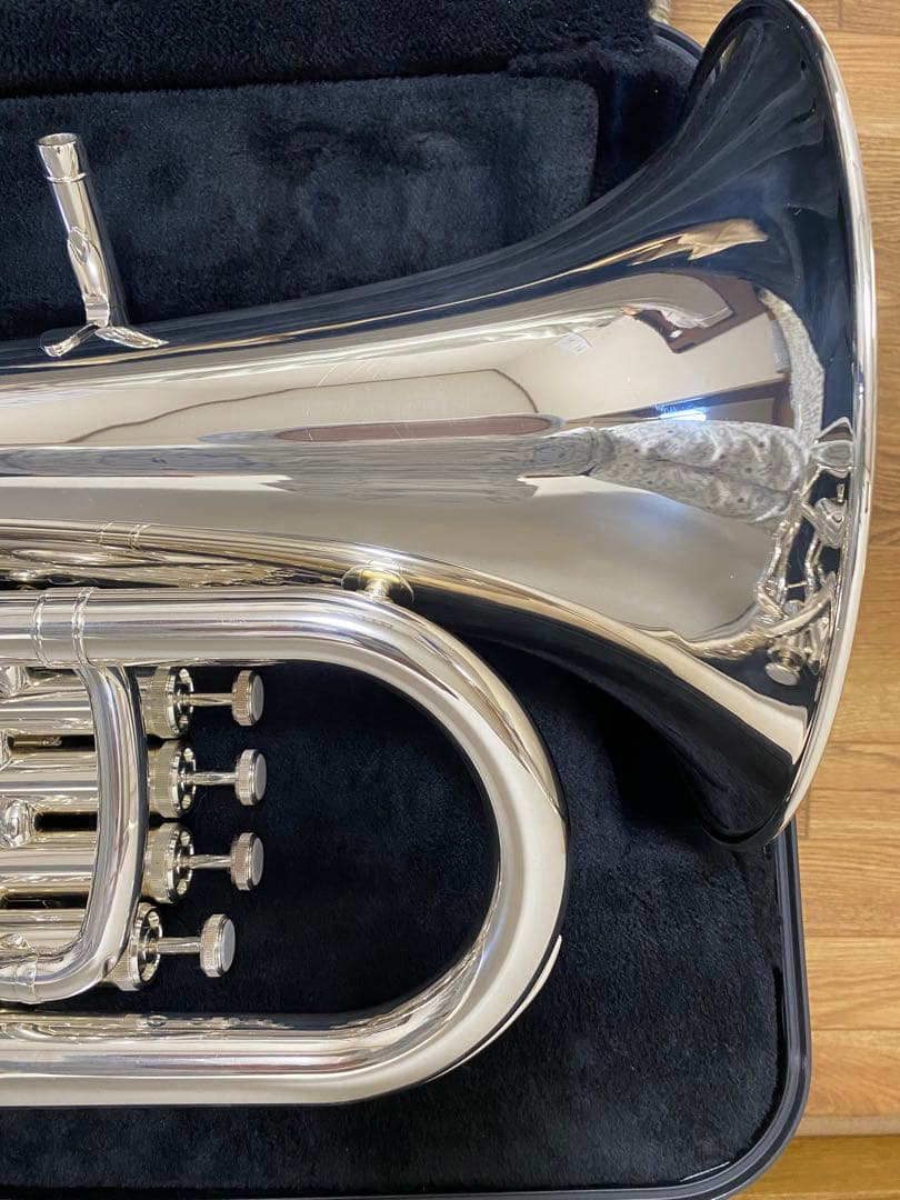 ヤマハ ユーフォニアム YEP-321 銀メッキ ケース付き