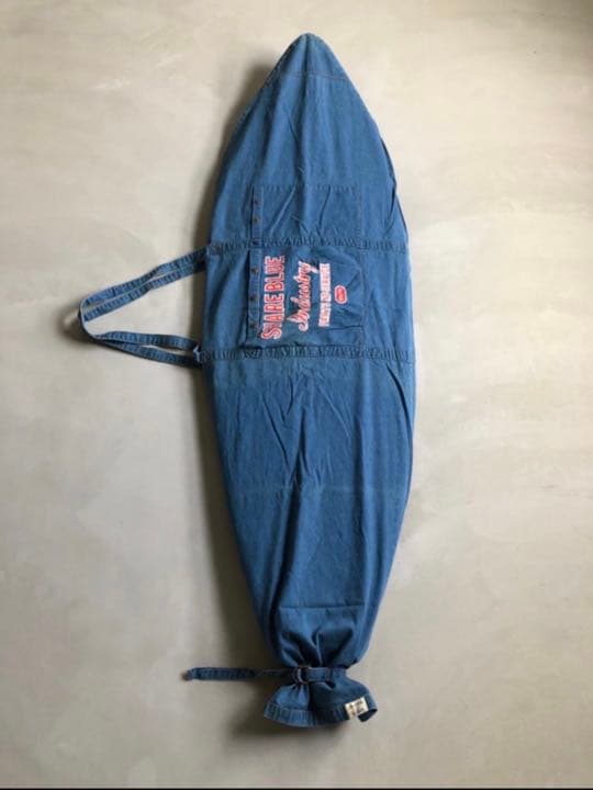 貴重　海外製　サーフボードバッグ　サーフボードケース　デニム