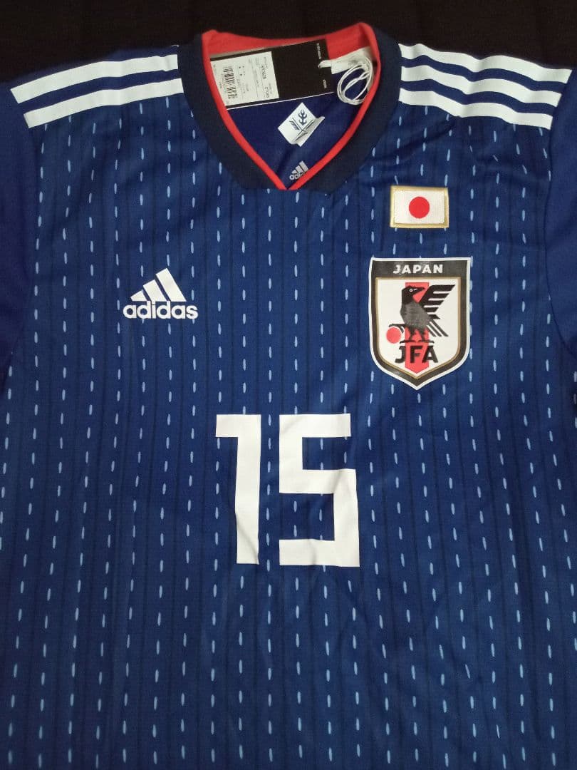 新品Ｌ■adidas日本代表15久保 2018 オーセンティックユニ半袖