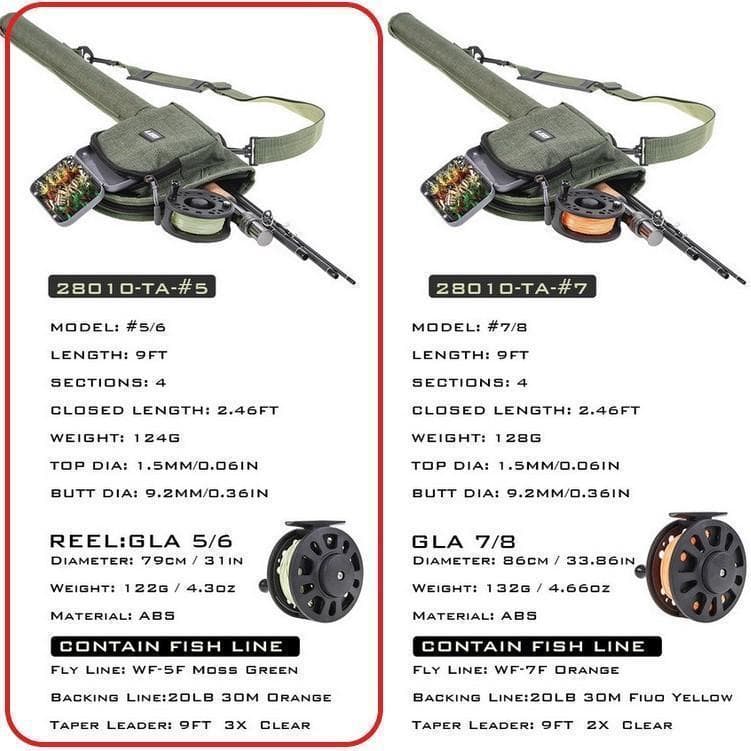 新品 専用バック（黒色）付き　フライフィッシング フライロッド リール